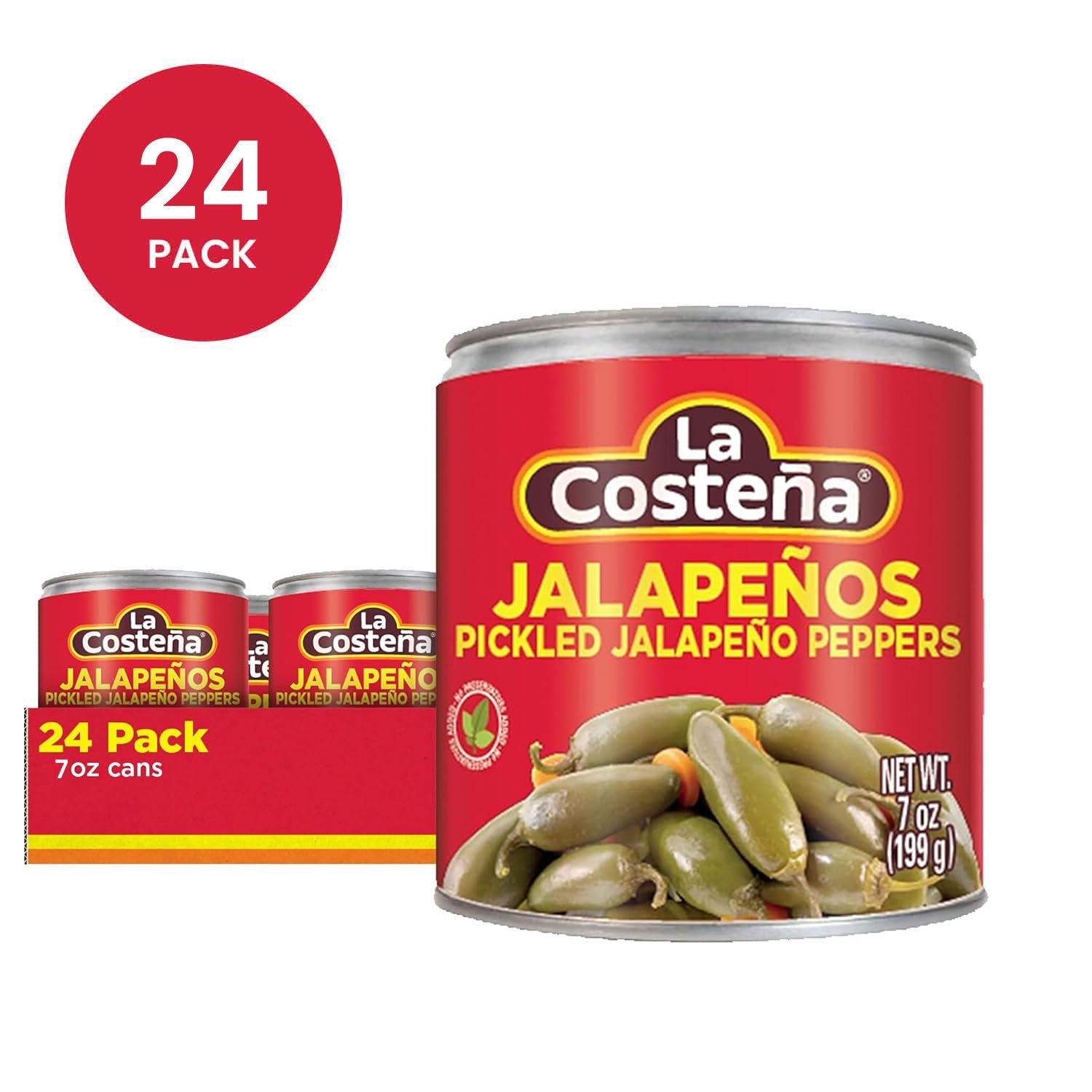 La Costeña Whole Pickled Jalapeños O